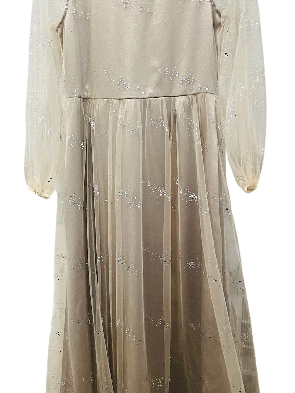 Girls' MIA Joy Sparkle Tulle Party Dress - gold